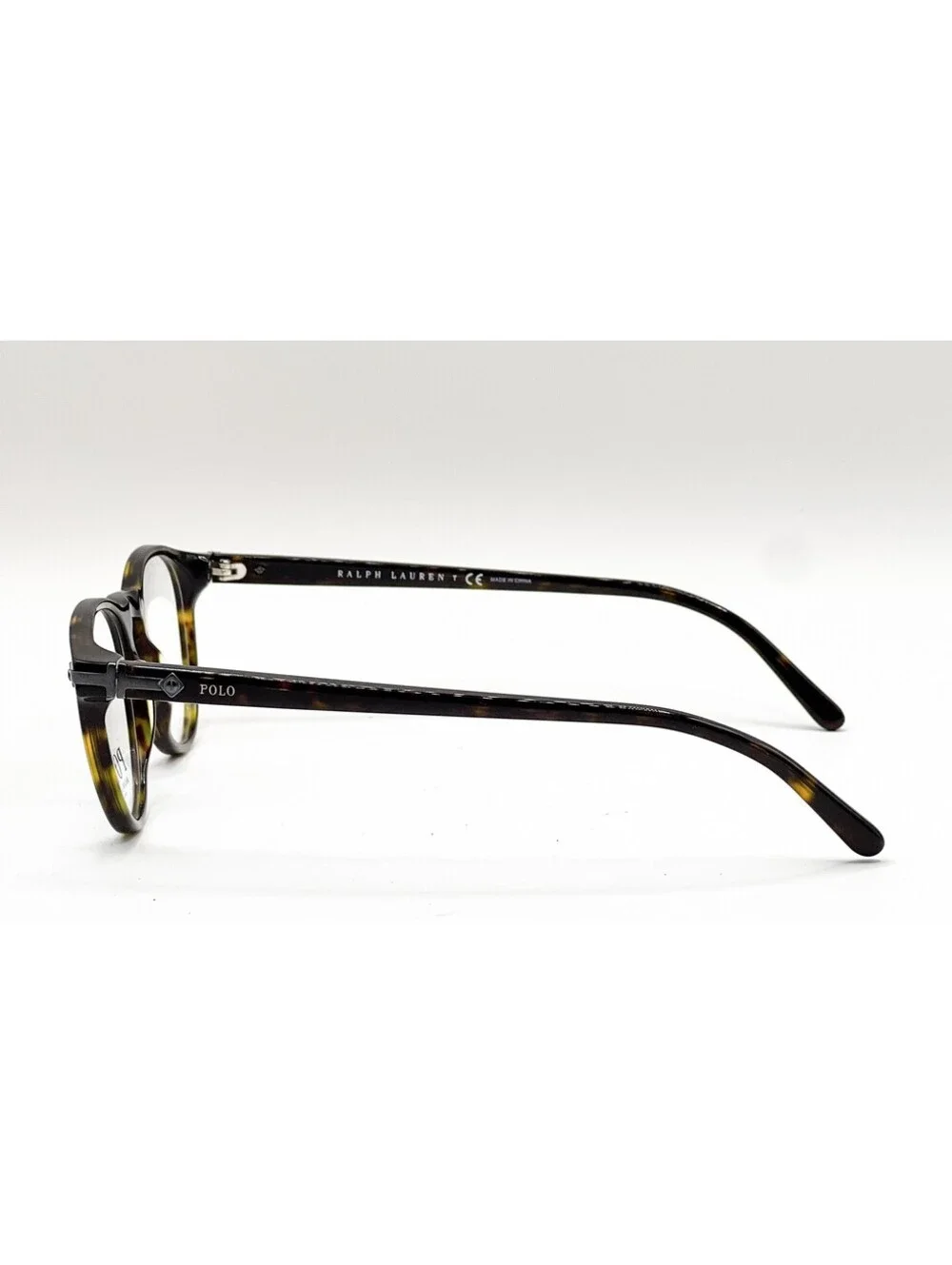 Polo Ralph Lauren PH 2150 5003 Shiny Black Round Authentic Eyeglass Frames 47-19